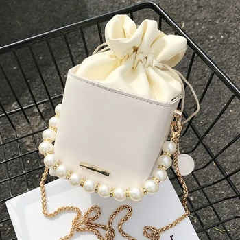 

Box Shape PU Leather Crossbody Bags for Women 2020 Drawstring Sweet Shoulder Handbags Female Travel Summer Cross Body Bag