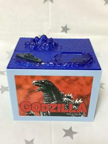 Godzilla Bank New Package New Piggy Bank From Shine 