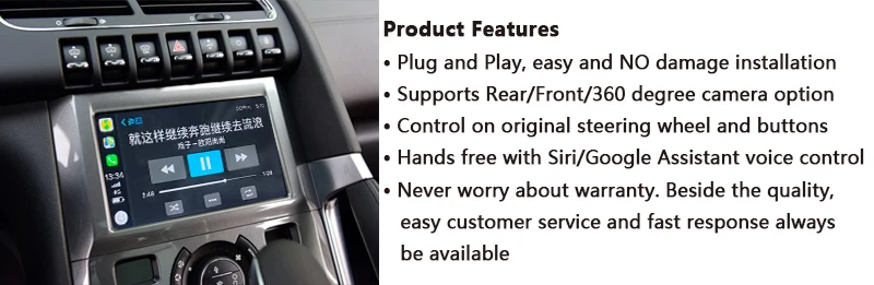 Wireless Carplay Androidauto Smart Module For Peugeot Ismart Auto Wireless Carplay For Peugeot 3008 15 16 Model Mirroring Link Keyless Start System Aliexpress