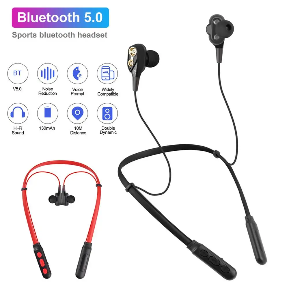 G01 голосовые подсказки Беспроводные Bluetooth 4 2 наушники с креплением на шее тяжелый