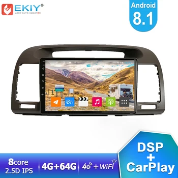 

EKIY 9" 2.5D IPS DSP Android 8.1 Car Radio 4G+64G For Toyota Camry 2001-2006 5 Stereo Multimedia Player GPS Navi Wifi Carplay HU