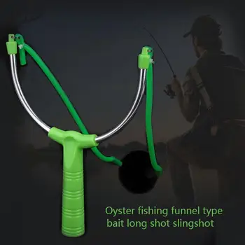 

Portable ABS Green Pen Shape Angling Tool Vissen Katapult Nesting Bait Ice Fishing Outdoor Karpervissen Thrower Durable