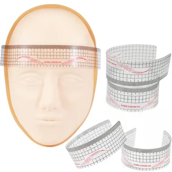 10pcs Permanent Makeup Eyebrow Reusable Eyebrow Ruler Microblading Shaping Tattoo Position Ruler Guide Stencil Measure Tools