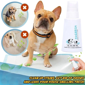 

Dog Potty Training Spray Potty Training Aid Dogs and Puppies Puppy Liquid Cats Positioning Fluid Trainer for Dog Cat Puppy