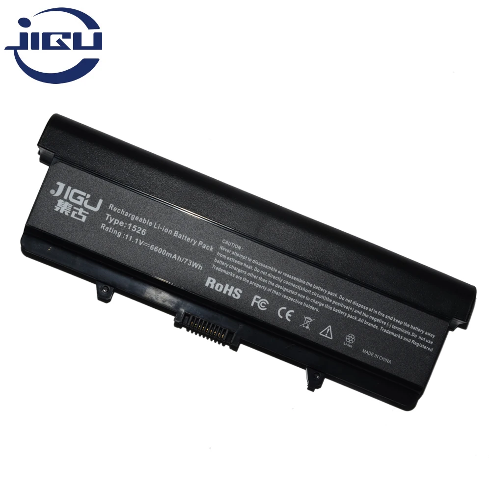 JIGU 9 ячеистая для ноутбука Батарея для Dell Inspiron 1525 1526 1545 312-0625 C601H D608H GP952 GW240 HP297 M911G RN873 RU586 XR693