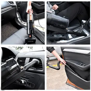 

Powerful Powerful car vacuum cleaner, hand-held vacuum car vacuum cleaner, dual motor high power dust destroyer. Point smoke