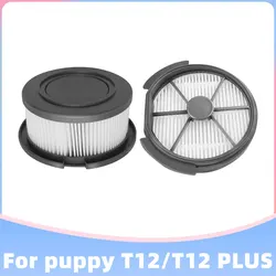 For Puppyoo T12 / Plus / Pro / Mate Front and Rear HEPA Filter Set Cordless Vacuum Cleaner Parts  Accessories