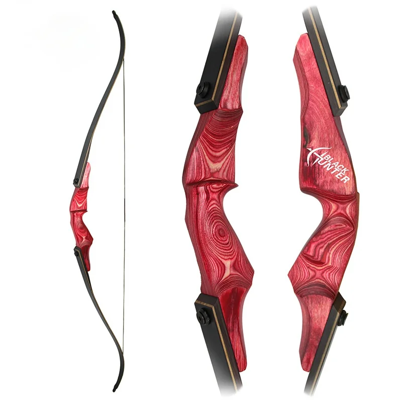 Outdoor Hunting Bow 2060 Pounds Recurve Bow Adult Archery Sports Shooting Bow Two Colors