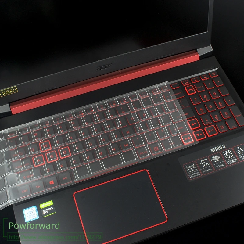 Для 15," acer Predator Helios 300 Nitro 5 игровой ноутбук AN515 | Aspire VX 15 VX5-591G TPU высокопрозрачная Защитная крышка клавиатуры
