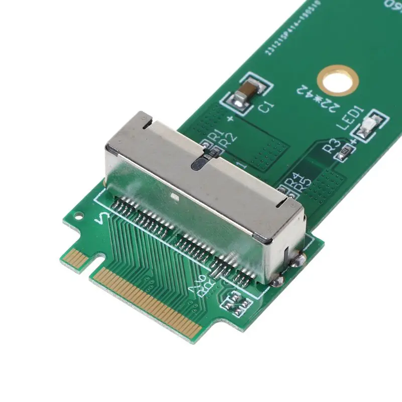 Адаптер конвертер PCI e для MacBook Air Pro адаптер ПК с 12 16 контактами SSD на M.2 Key M (NGFF)