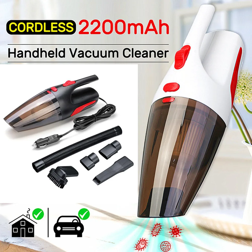 Vacuum Cleaner Cordless Hand Held Mini Portable Car Auto Home Wireless Duster US 