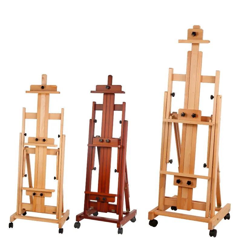 US $259.95 Wooden Easel Lienzo Multifunction Artist Oil Paint Sketching Easel Advertising Display Stand Caballete De Pintura Painting Tools