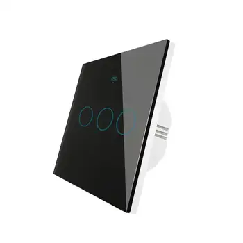 

Smart Home 86 Type RF433 Smart WiFi Switch Alexa Google Home Voice Control Home Automation Damp Proof EU Timing Wall Switch