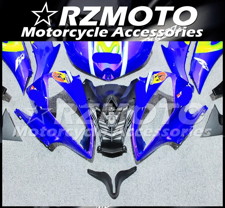 ABS мотоцикл обтекатель комплект для YAMAHA YZF R6 2008- год кузов литьевая форма Магазин № 1773