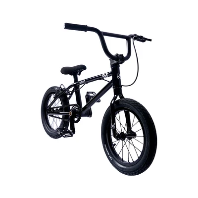 Американский bike8 BMX 14 дюймов bmx детский велосипед трюк Необычные действия баланс автомобиль скользящая машинка продвинутый автомобиль 4,9 кг - Цвет: Черный
