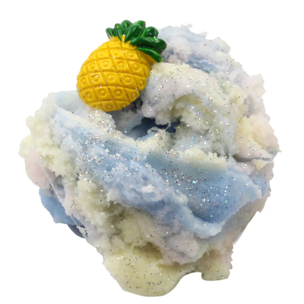 Colorful Mixing Cloud Cotton Candy Slime Fluffy Polymer Anti Stress Slime Sludge Cotton Mud Toy Toys For Children #A
