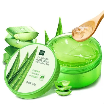 

Hot sale 220g Aloe Vera Gel 92% Natural Face Creams Moisturizer Acne Treatment Gel for Skin Repairing Natural Beauty Products
