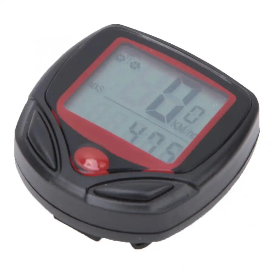 Bike Stopwatch Wired Speedometer With LCD Digital Display Waterproof Bicycle Odometer Speedometer Cycling Stopwatch Computer