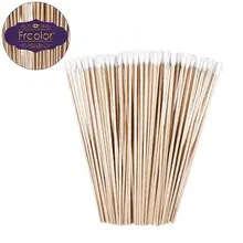 200 шт 6 дюймовые ватные палочки для чистой комнаты, специально для протирания ватной палочкой, аппликатор, деревянные палочки для уборки дома и семьи