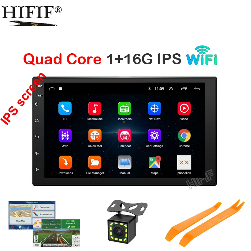 

Автомагнитола 2.5D, мультимедийный видеоплеер на Android 10, с GPS, для Volkswagen, Nissan, Hyundai, Kia, toyota, LADA, Ford, Chevrolet, типоразмер 2 Din