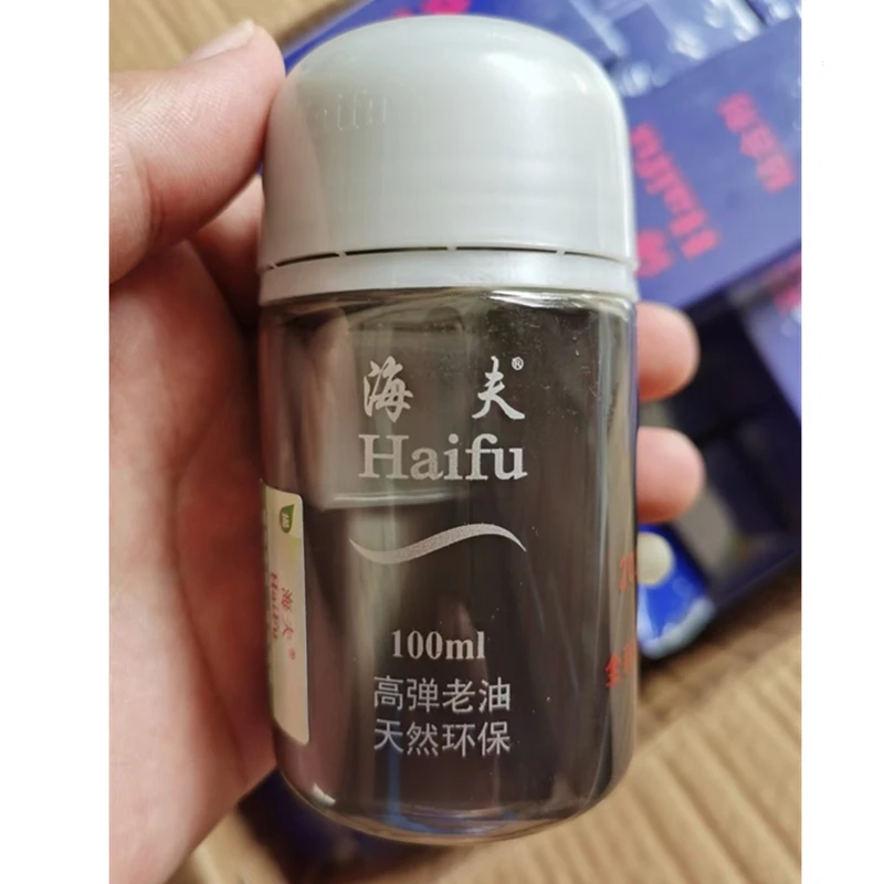 Haifu Sea Moon Black Oil Professional Table Tennis Rubber Solubility