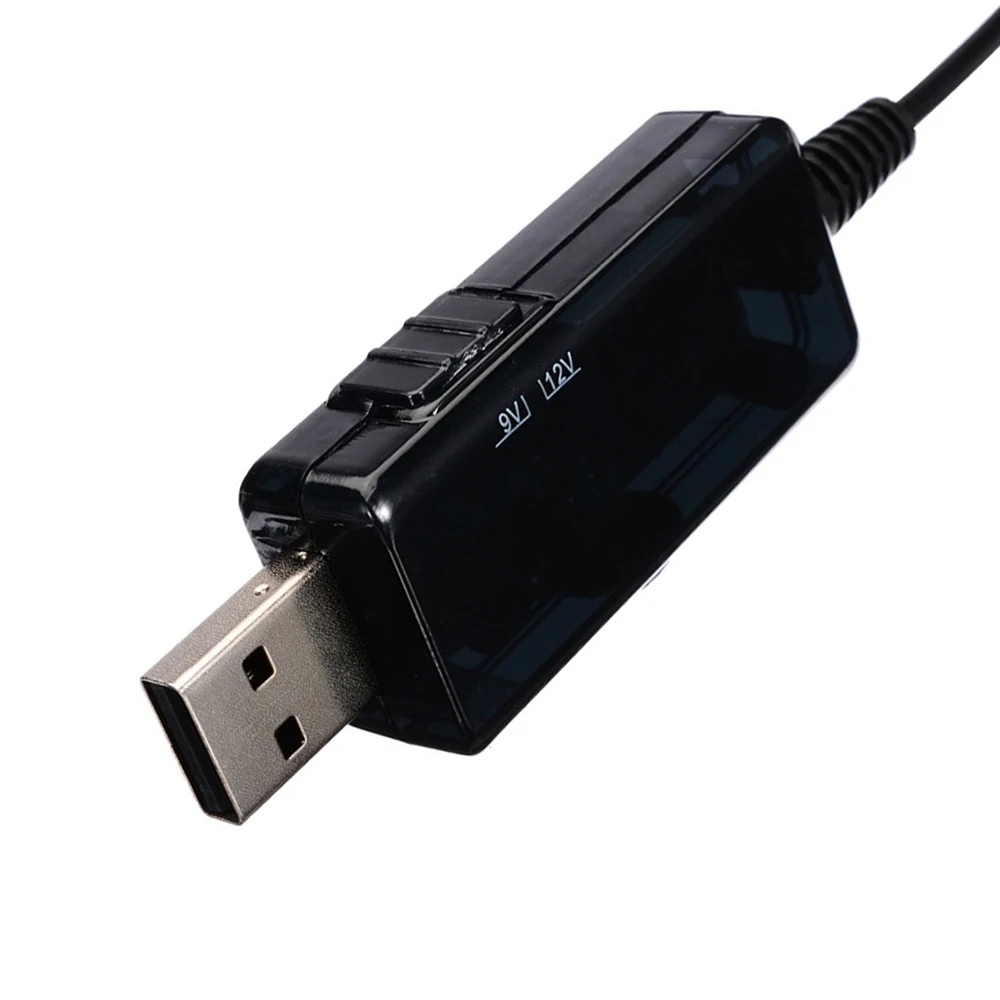 Кабель 5 V Шаг до 9 V/12 V преобразователь напряжения 1 A повышающий вольт трансформатор DC регулятор мощности линия
