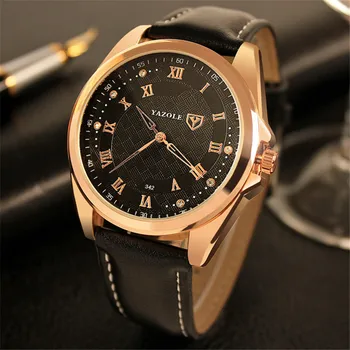 

Mens Quartz Watches Men Business Male Clock Gentlemen Casual Fashion Wristwatch Leather Strap Men's Wrist Watches