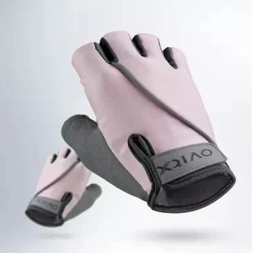 Xiaomi XQIAO фитнес легкие перчатки тренажерный зал дышащие сухие нескользящие спортивные упражнения Тяжелая атлетика тренировочные перчатки для умного дома - Цвет: Pink M size
