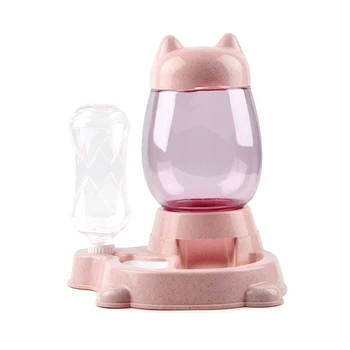 

Pet Feeder two in one Large Capacity Cat Dog Food Bowl Food Storage Bucket Pet Feeding Dogs Cats Food Dispenser Bowl