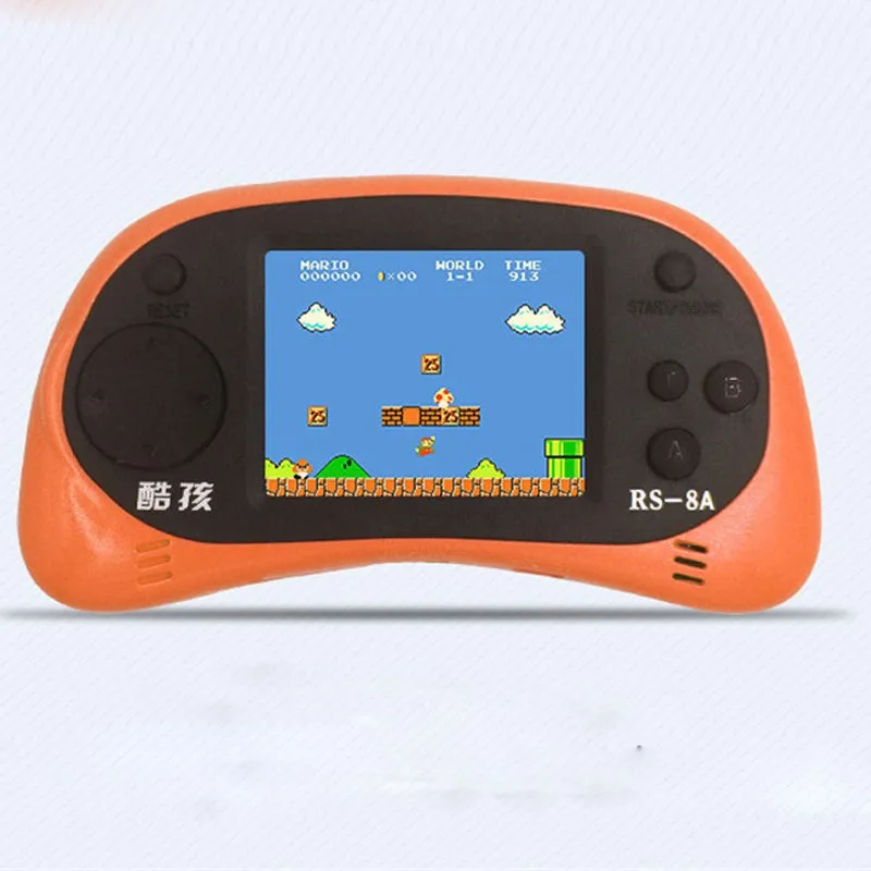 2,5 дюймовый TFT дисплей Портативный игровой плеер игровая консоль встроенный 260 классические игры с av-кабелем поддержка ТВ Output1
