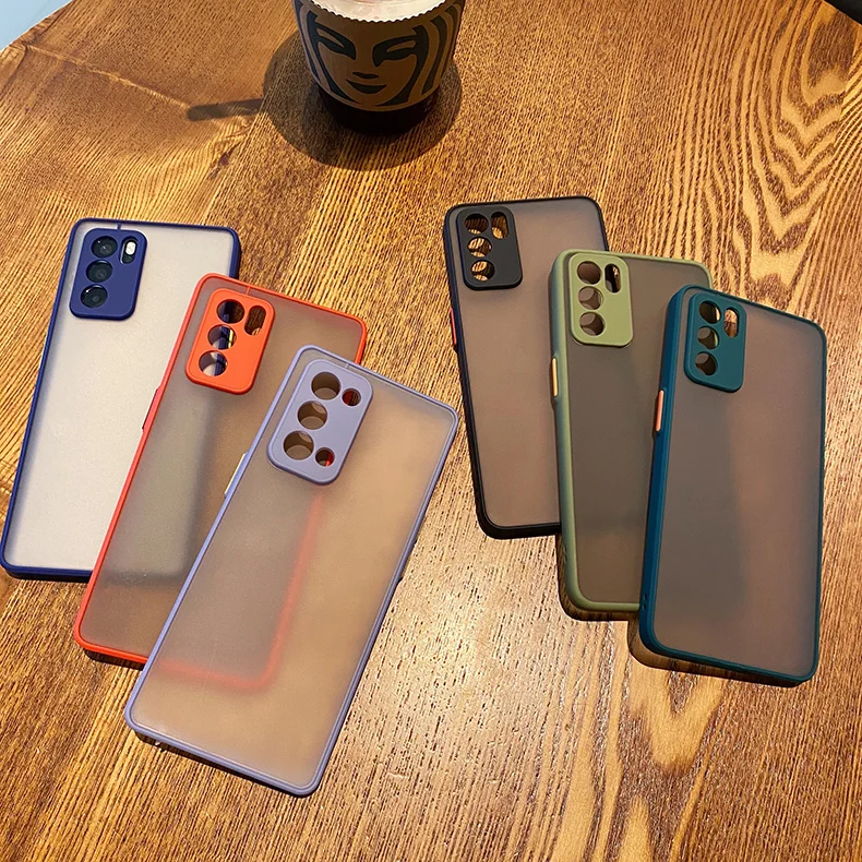 Shockproof Hard Matte Soft Bumper Case