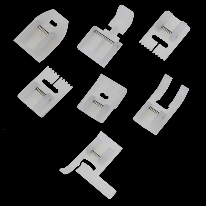 

1 Pack Household Sewing Machine Invisible Plastic Presser Foot with Zipper Singer Brother General