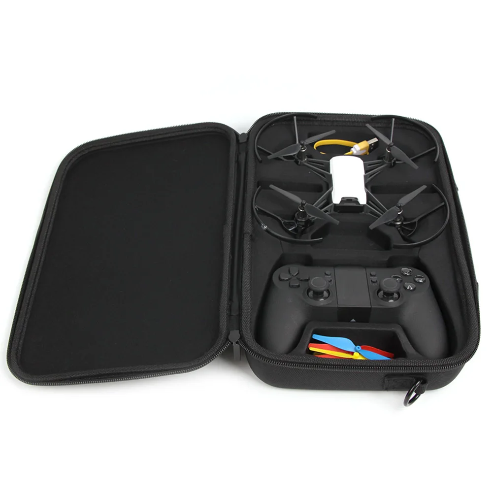 Портативная сумка на плечо для хранения дрона, двусторонняя сумка на молнии, чемодан для Tello, мягкий материал, лучшая защита для Tello Drone