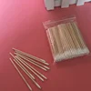 100/300pcs Wood Cotton Swab Cosmetics Permanent Makeup Health New Ear Jewelry Clean Sticks Buds Tip Wood Cotton Head Swab ► Photo 3/6