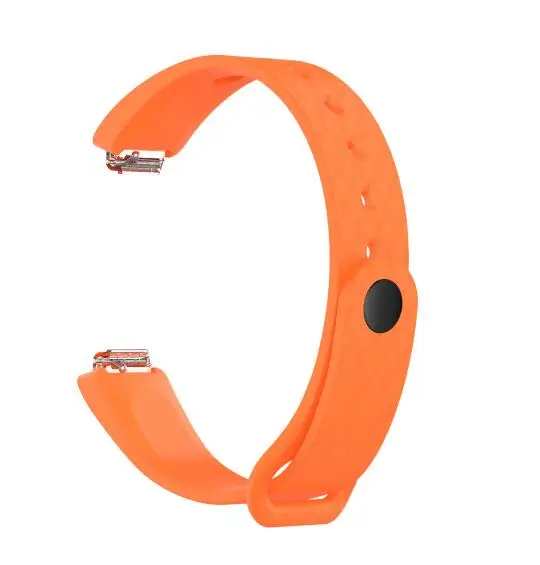 Orange 100 шт. ремешок для Fitbit Inspire HR для ace2 ремешок замена силиконовый Браслет для Fitbit Inspire Замена для умных часов - Цвет: Orange