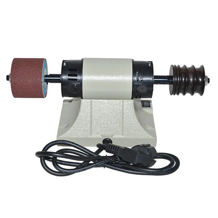 110/220V Speed Belt Edger Grinding Machine 350W Leather Edge Polishing Machine E