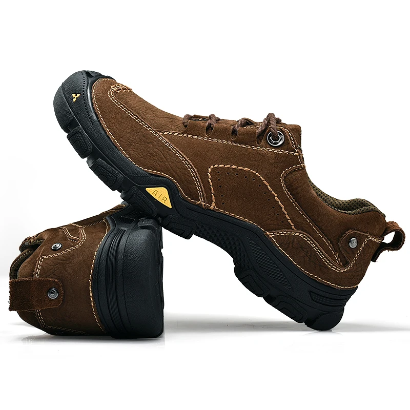 Походная обувь для ходьбы Мужская альпинистская обувь Горные уличные спортивные ботинки Нескользящие дышащие походные кроссовки