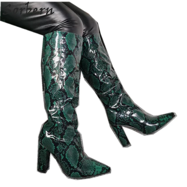 thigh high boots size 11 wide