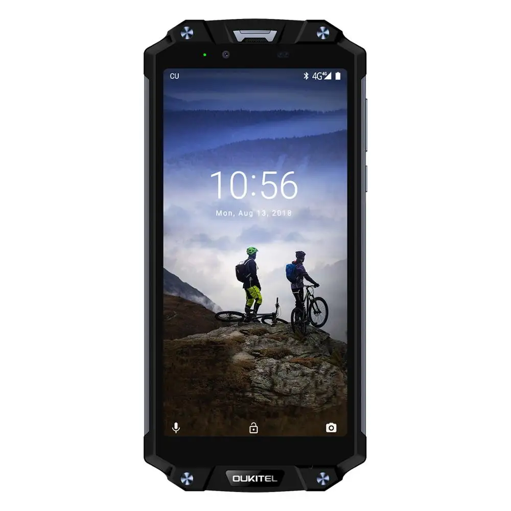  OUKITEL WP2 Fingerprint Smartphone IP68 Waterproof Dust Shock Proof Mobile Phone 6.0