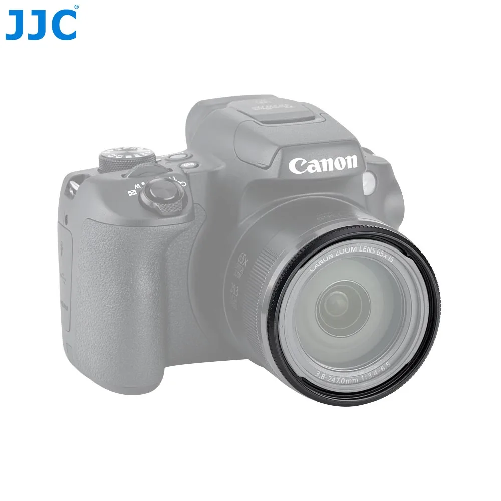 JJC 58mm 렌즈 어댑터 링 튜브, 캐논 파워샷 SX70 HS SX60 HS SX50 HS SX520 HS 디지털 카메라용