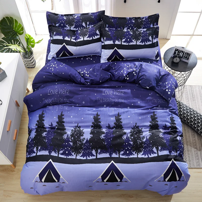 

NEW bedding set / bed linen / bedclothes / bed sheet set bedspread/queen