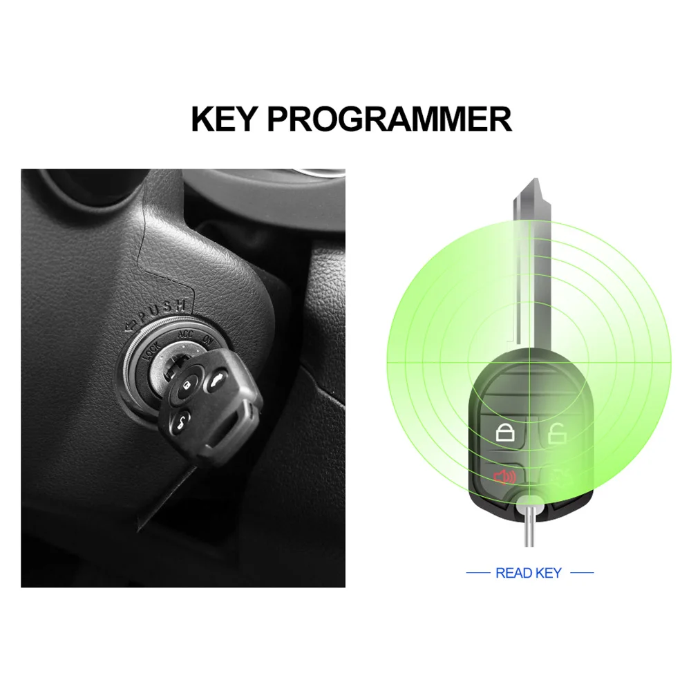 Диагностический инструмент OBD2 для bmw версии V3.19 AK90 программирующий ключей + BMW