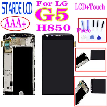 

For LG G5 LCD Display Touch Screen with Frame Digitizer For LG G5 LCD Replacement Screen H850 H840 H860 F700 Replacement