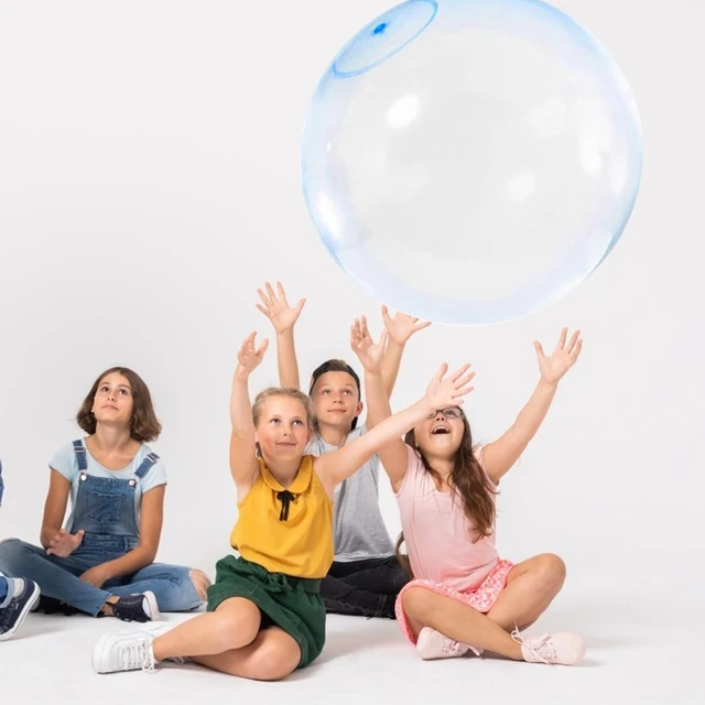 Soft Air Water Filled Bubble Ball Children Outdoor Blow Up Balloon Toy Fun Party Game Summer Gift for Kids Camping Toys for Fun 3