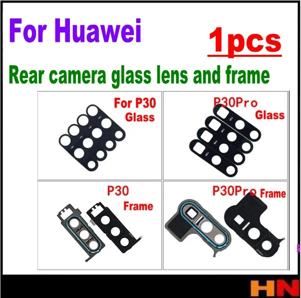 1pcs For HuaWei P30 pro P30pro Housing Retail Back Rear Camera glass lens with Adhesives Replacement parts | Мобильные телефоны и