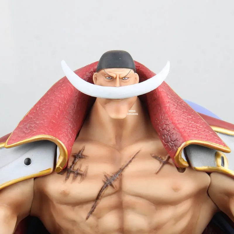 " Цельная статуя Whitebeard Пираты бюст четыре императора полноразмерный портрет Эдварда Ньюгейта ПВХ фигурка игрушка 20 см V937
