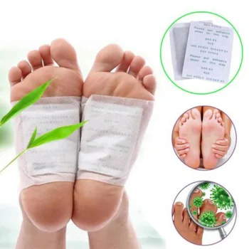 

50 Pcs Foot Pad Detox Patch Pain Relief Soothing Herbal Organic Dehumidification Foot Care Foot Patch