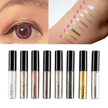 

Beautiful 1Pc Glitter Lip Liner Eye Shadow Eye liner Pencil Pen Cosmetic Makeup