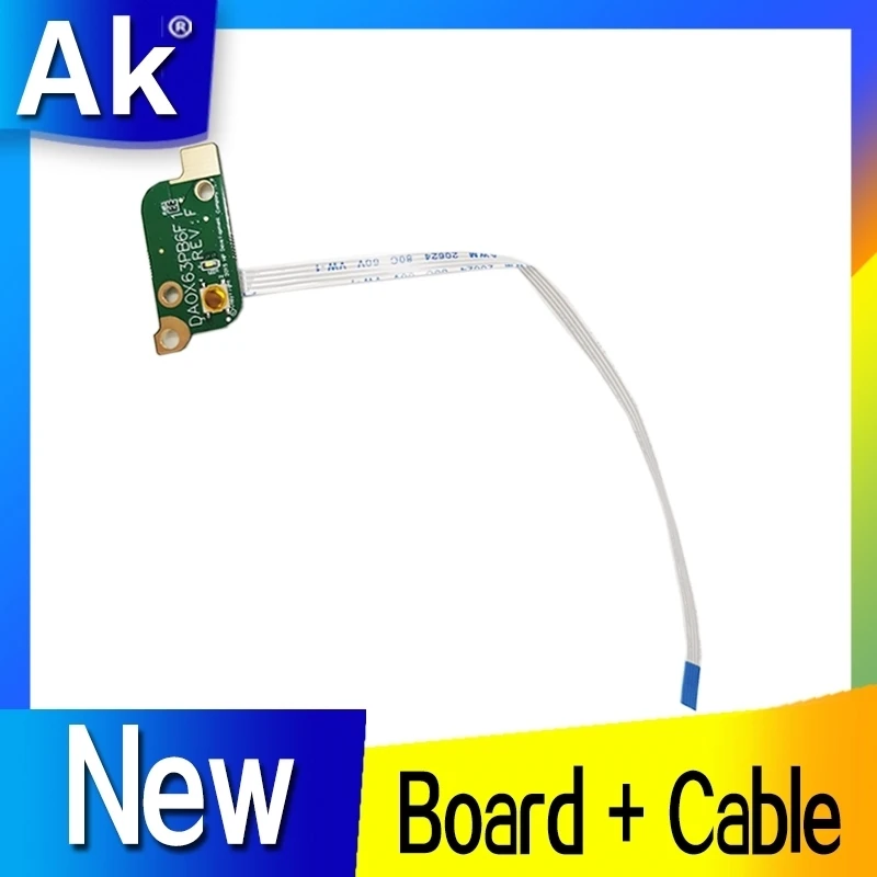 New Original For HP ProBook 450 G3 455 Laptop Switch Button Power Board Cable DA0X63PB6F0 DA0X63PB6F1 100% Tested Fast Ship | Компьютеры и