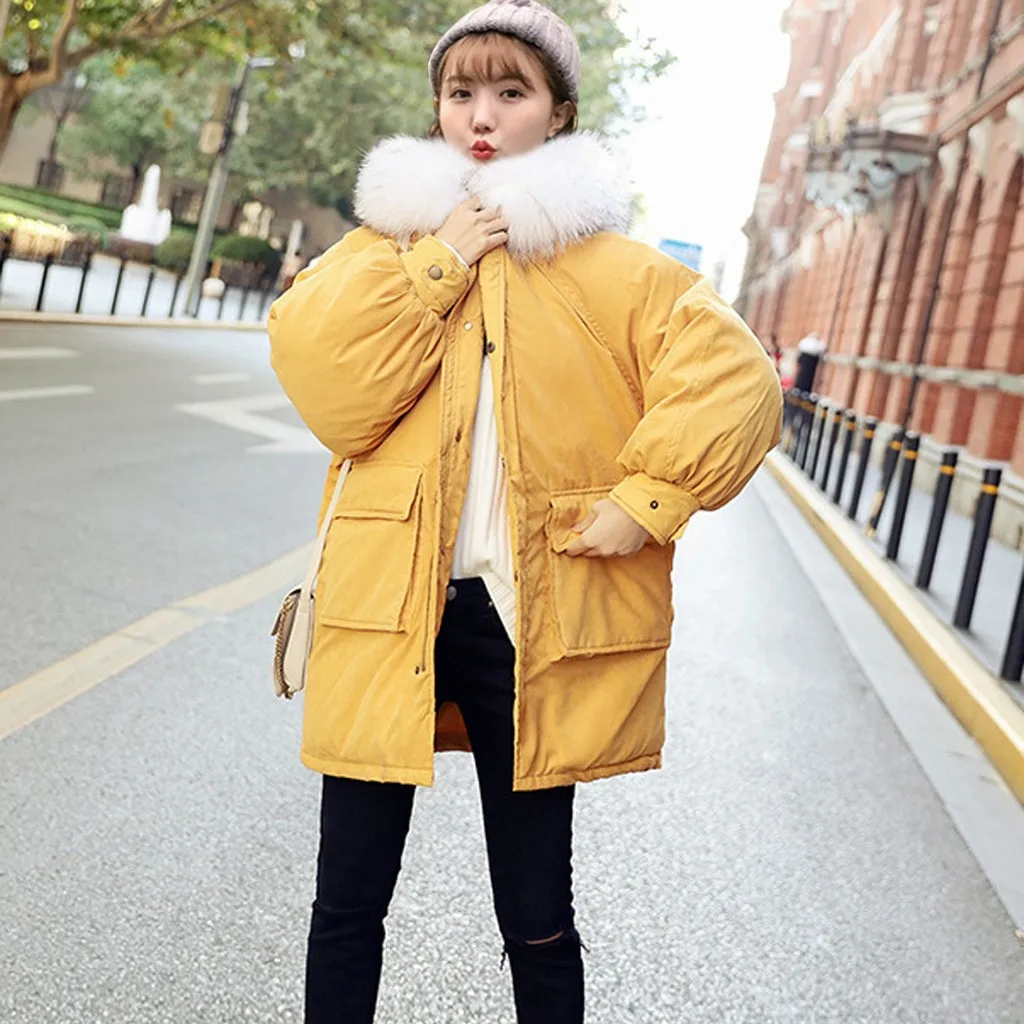 JAYCOSIN, зимняя женская куртка, теплая, chaqueta mujer,, искусственное меховое пальто, длинная, с хлопковой подкладкой, куртки, veste femme, 19AUG22